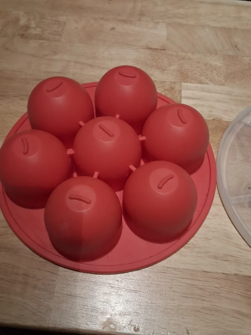 Instant Pot Egg Bites Silicone 6-Cavity Baking & Freezer Mold with Snap-On Lid
